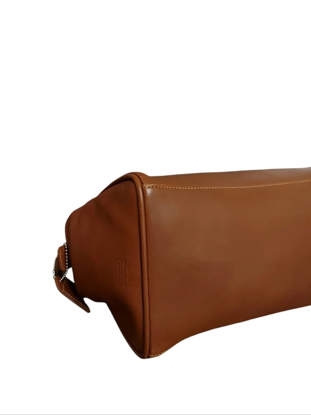 Coach Y2K Vintage Mens Soft Leather Travel Bag Toiletry Kit No. F05406 Like New
